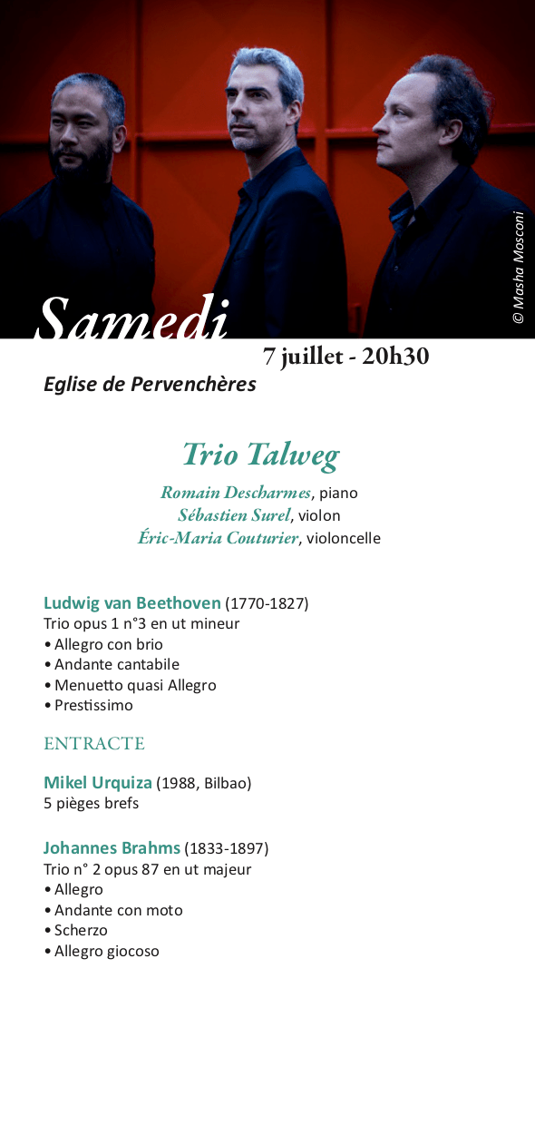 Programme Trio Talweg